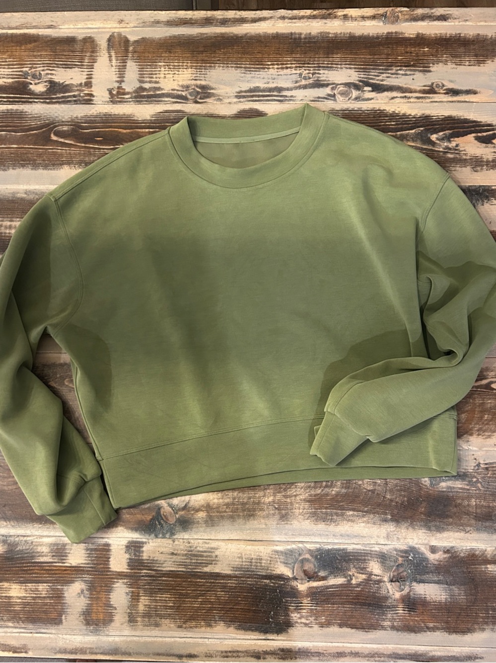 Lululemon Perfectly Oversized Cropped Crew Softstreme